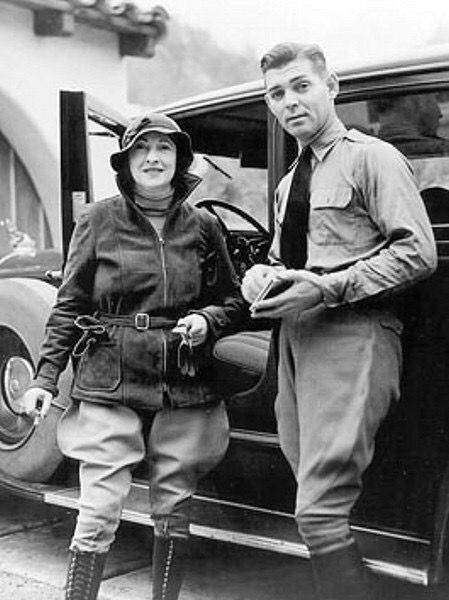 Clark Gable and Josephine Dillon