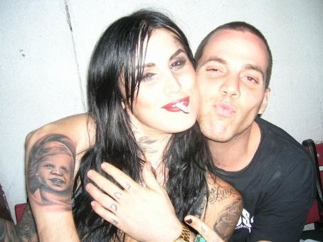 Steve-O and Kat Von d