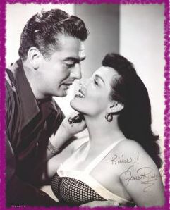Jane Russell and Victor Mature