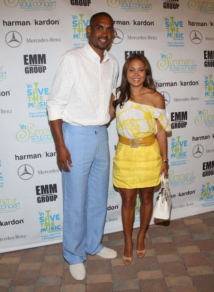 Grant Hill and Tamia