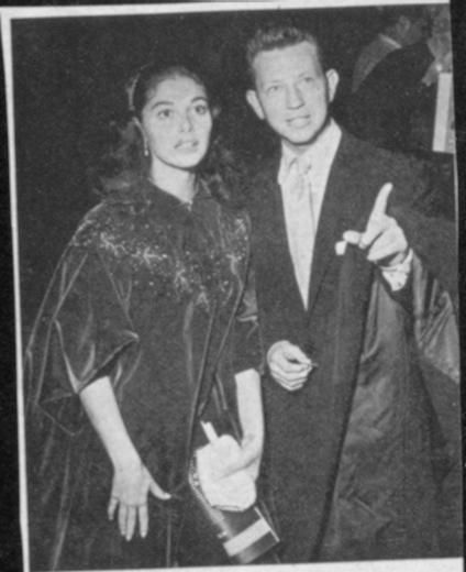 Donald O'Connor and Pier Angeli