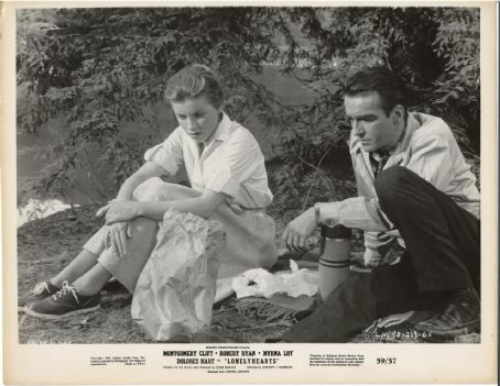 Montgomery Clift and Dolores Hart