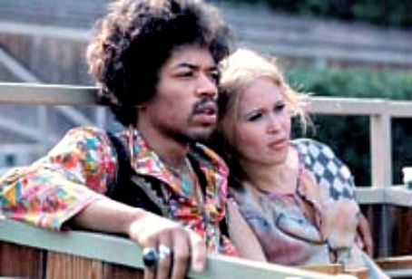 Jimi Hendrix and Carmen Borrero (dated Jimi Hendrix)
