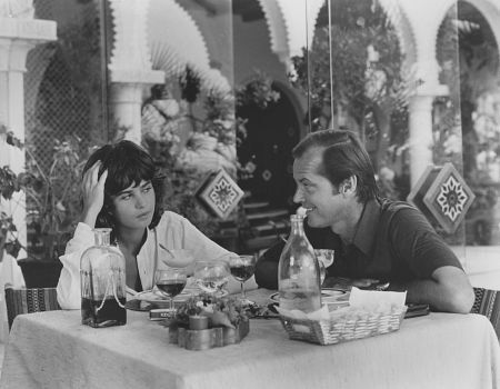 Jack Nicholson and Maria Schneider