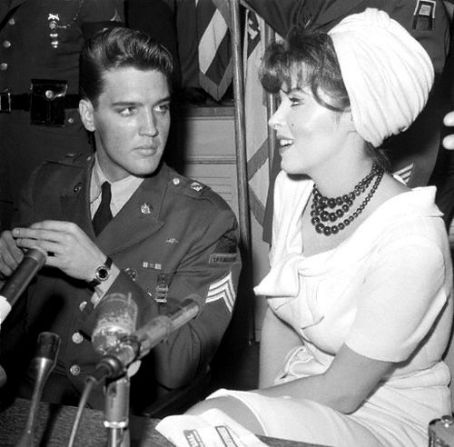 Elvis Presley and Tina Louise