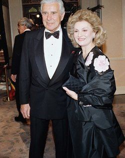 John Forsythe and Julie Warren