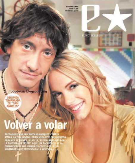 Emilia Attías, <b>Nicolas Vazquez</b> - Clarin Magazine Cover [Argentina] (31 March ... - c5dd6wp4jwl6j4l6