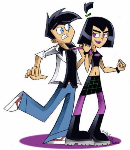 danny phantom sam shirt