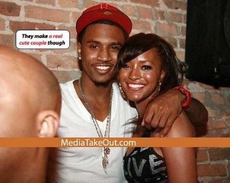 Trey Songz and Drew Sidora