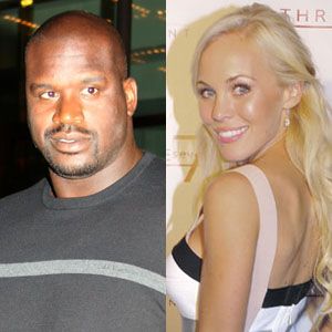 Shaquille O'Neal and Dominica Westling