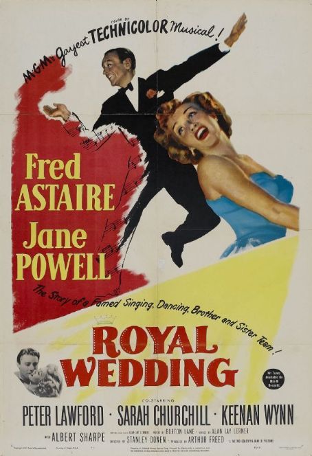 Royal Wedding 1951 Cast And Crew Trivia Quotes Photos News Royal Wedding
