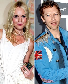 Chris Martin and Kate Bosworth