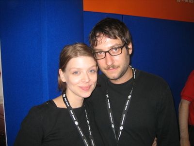 Amber Benson and Adam Busch