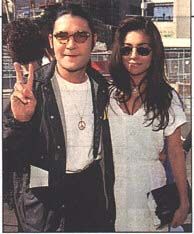 Corey Feldman and Vanessa Marcil