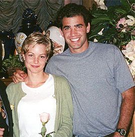 Kimberly Williams and Pete Sampras