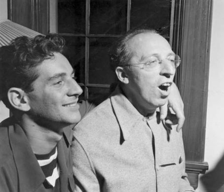 Leonard Bernstein and Aaron Copland