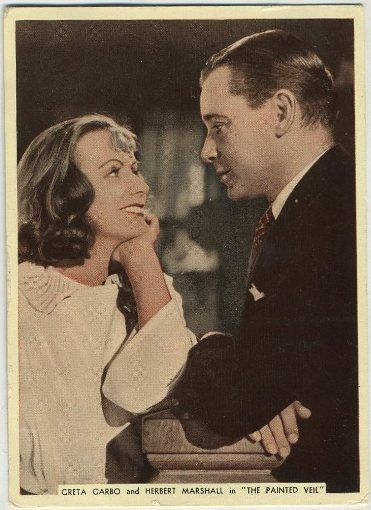 Greta Garbo and Herbert Marshall