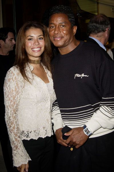 Jermaine Jackson and Alejandra Genevieve Oiaza