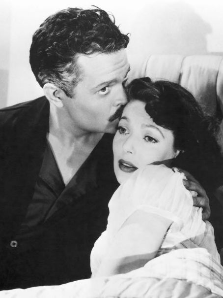 Orson Welles and Loretta Young