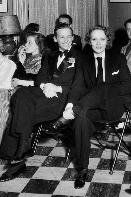 Douglas Fairbanks, Jr. and Marlene Dietrich