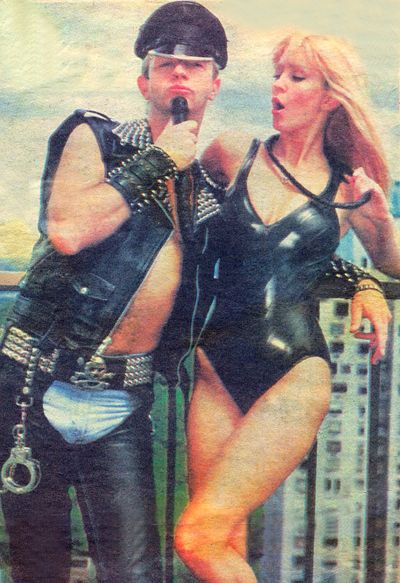 Cheryl Rixon and Rob Halford