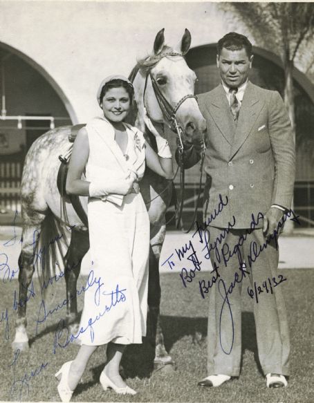 Lina Basquette and Jack Dempsey