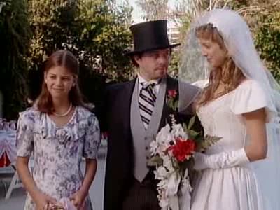 Corinne Bohrer and Curtis Armstrong