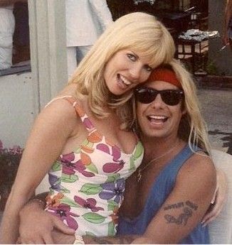 Peggy Trentini and Vince Neil