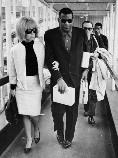 Ray Charles and Eileen Williams