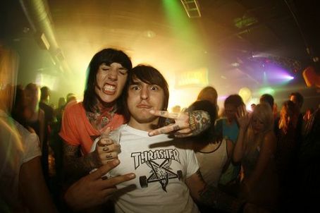 Amy Barton and Oliver Sykes