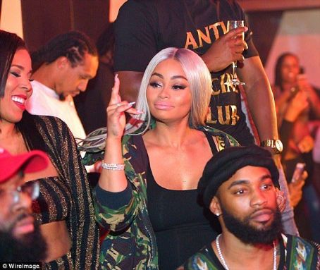 Blac Chyna And Amber Rose At The Gold Room In Atlanta