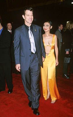 Bai Ling and Chris Isaak