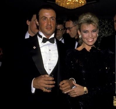 Sylvester Stallone and Vanna White