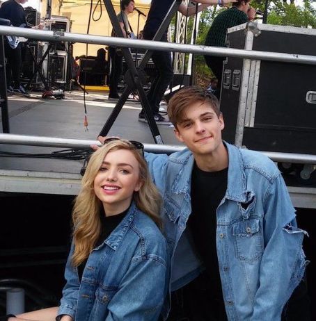 Corey Fogelmanis and Peyton List