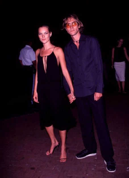 Kate Moss and Antony Langdon