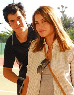 Mateus Solano and Aline Moraes