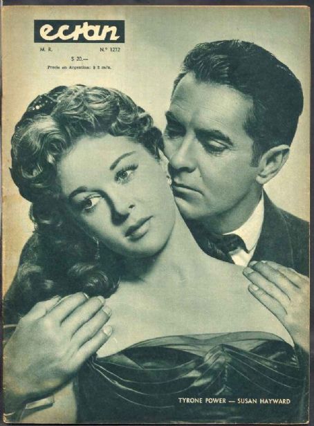 Tyrone Power and Susan Hayward