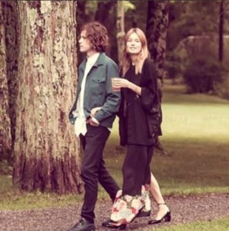 Andrew VanWyngarden and Camille Rowe