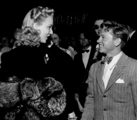 Carole Landis and Mickey Rooney
