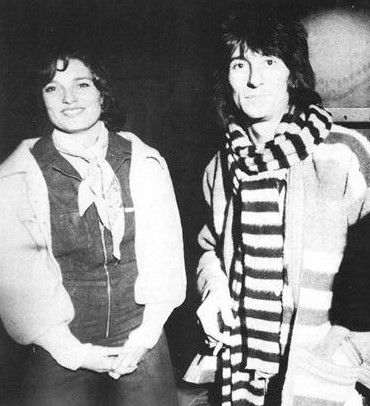 Ron Wood and Margaret Trudeau