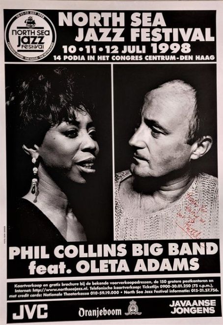 Oleta Adams and Phil Collins