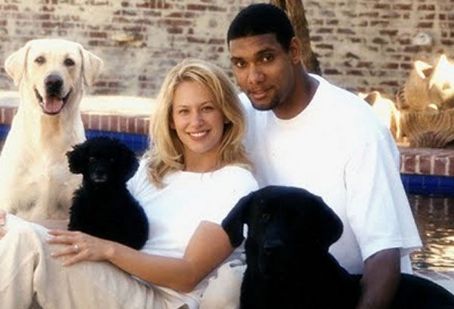 Tim Duncan and Amy Sherrill