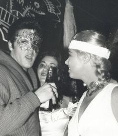 Jeanne Carmen and Elvis Presley