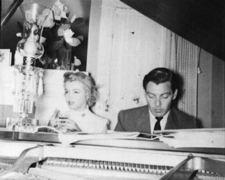 Fred Karger and Marilyn Monroe