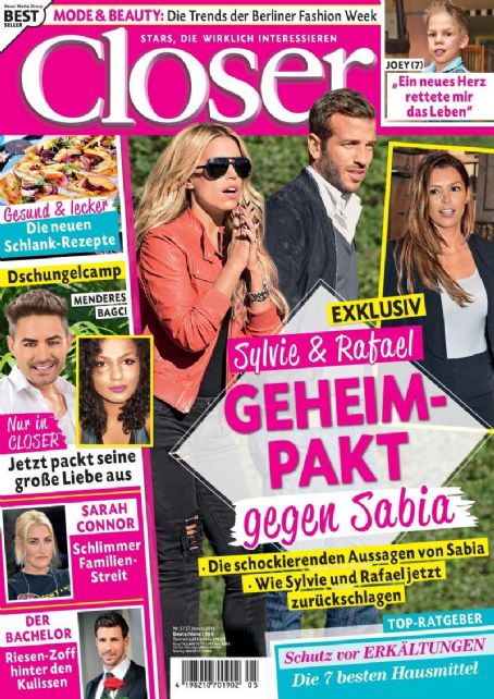 Sylvie Meis - Closer Magazine Cover [Germany] (27 January 2016)