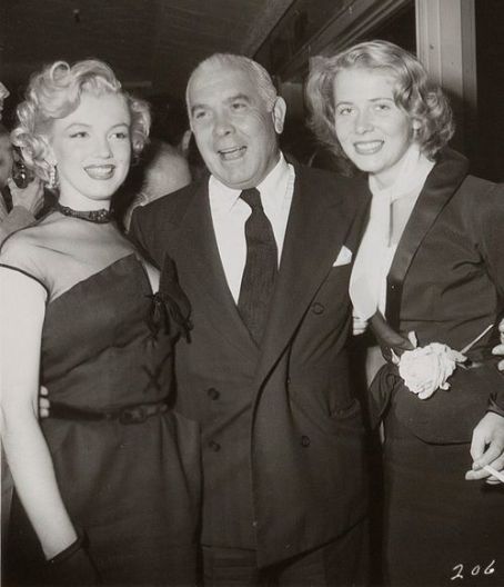 Marilyn Monroe and Spyros P. Skouras