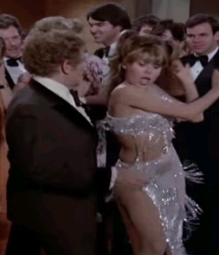Jerry Stiller and Charo
