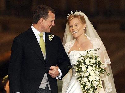 Autumn Phillips and Peter Phillips - Marriage