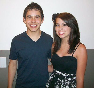 Jackie Castro and David Archuleta