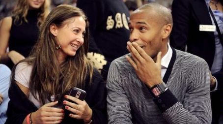 Thierry Henry and Andrea Unknown